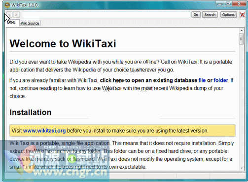 WikiTaxi_英文绿色免费版可以帮助我们阅读、搜索以及离线浏览维基百科V1.1
