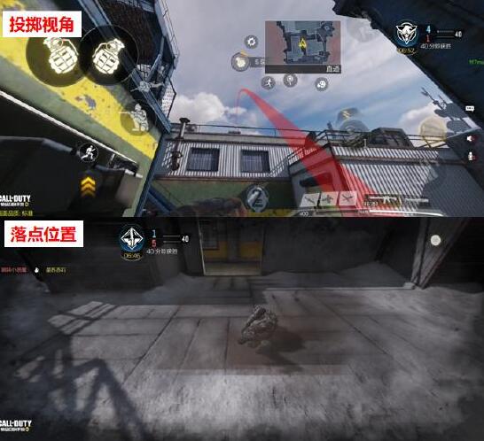 使命召唤手游雪山之巅定点雷投位置一览