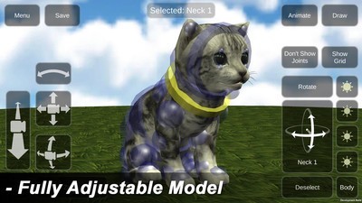 3D模拟猫咪