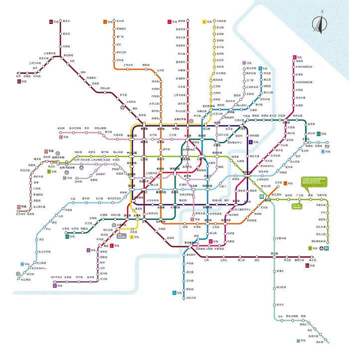 上海地铁规划图2030高清大图