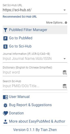 EasyPubMed插件(Chrome PubMed学术文献查询插件)