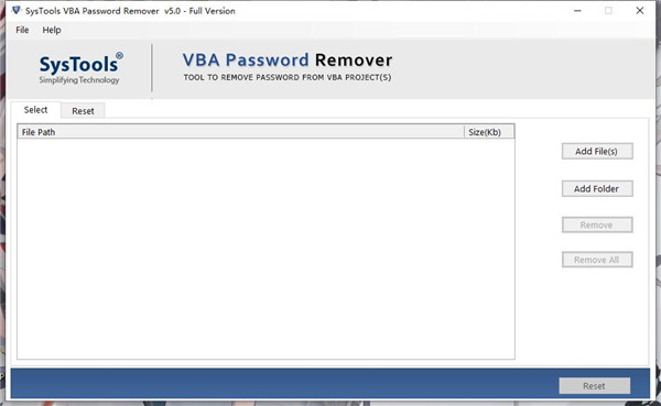 SysTools VBA Password Recovery