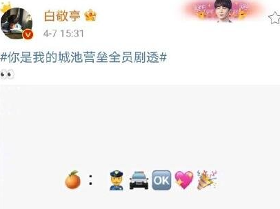 你是我的城池营垒表情包剧透解析
