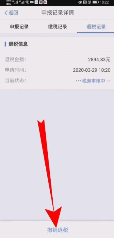 个人所得税退税申报撤销方法