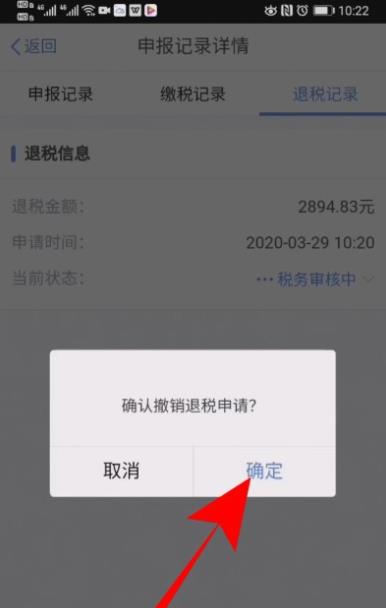 个人所得税退税申报撤销方法
