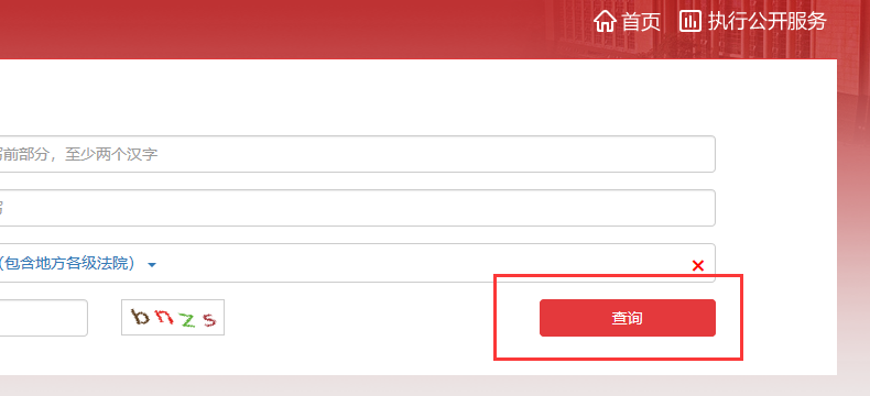 被执行人和失信人员黑名单的查询方法