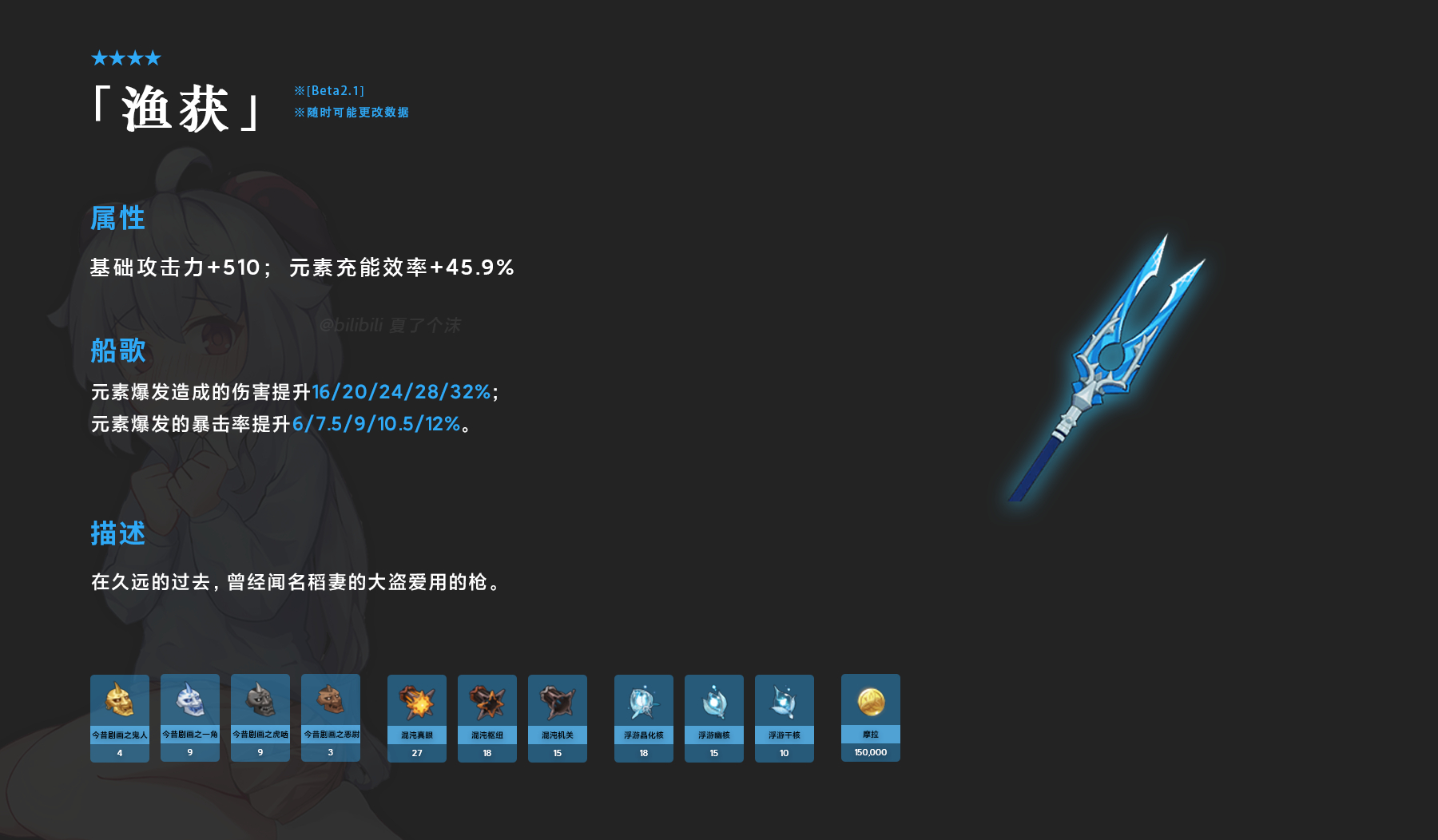 原神2.1新武器一览