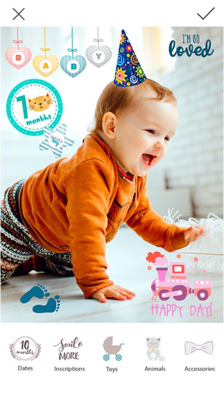 婴儿照片编辑器app最新版图片1