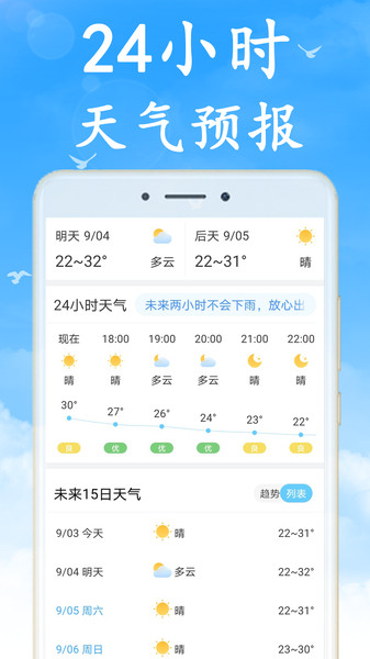 海燕天气app手机版图片1