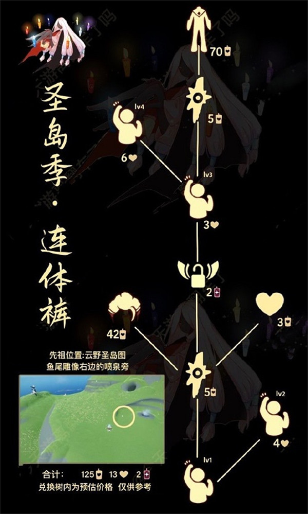光遇连体裤先祖6.30复刻位置一览2022