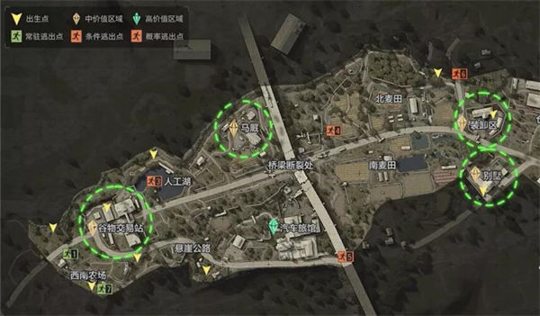 暗区突围农场物资点一览2022
