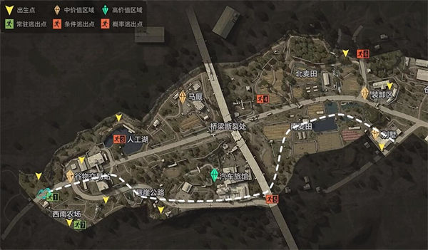 暗区突围农场物资点一览2022
