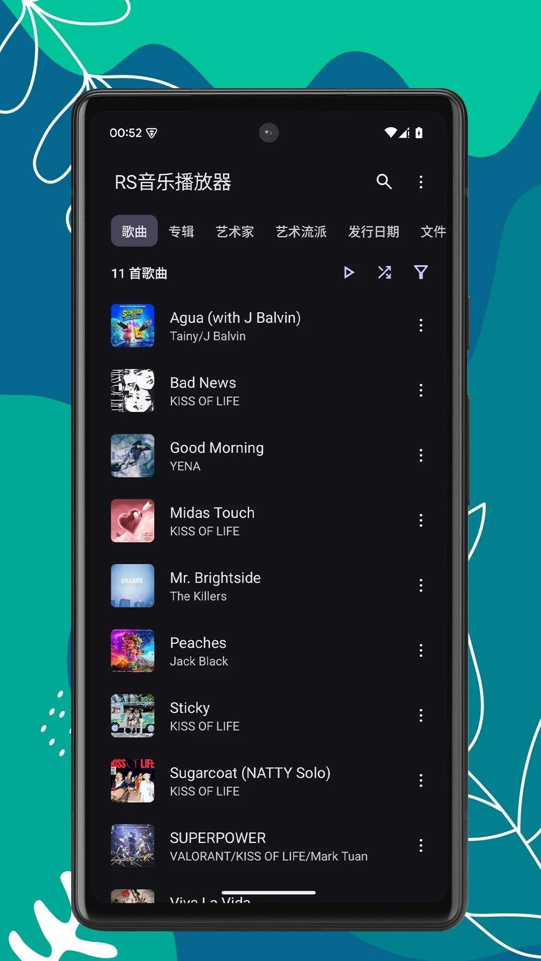 RS音乐播放器自定义版