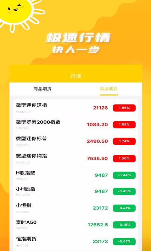 行情速报1.0.0