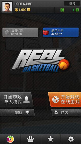 真实篮球中文版(无限金币)
