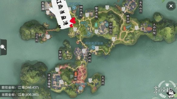《一梦江湖手游》2019年9月19日坐观万象打坐修炼地点坐标