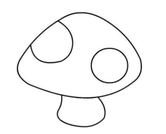 qq画图红包怎么画蘑菇能拿红包-QQ红包蘑菇画法