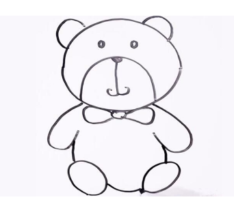 qq画图红包怎么画玩具熊-QQ红包玩具熊画法攻略