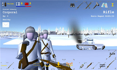 冬战战地模拟游戏