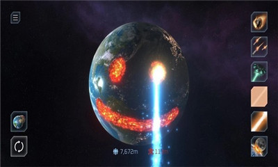 模拟地球爆炸游戏
