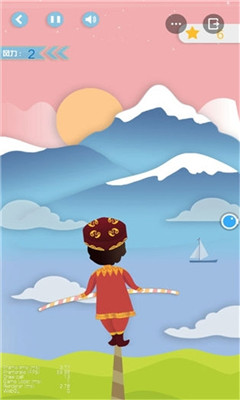 高空钢丝挑战游戏