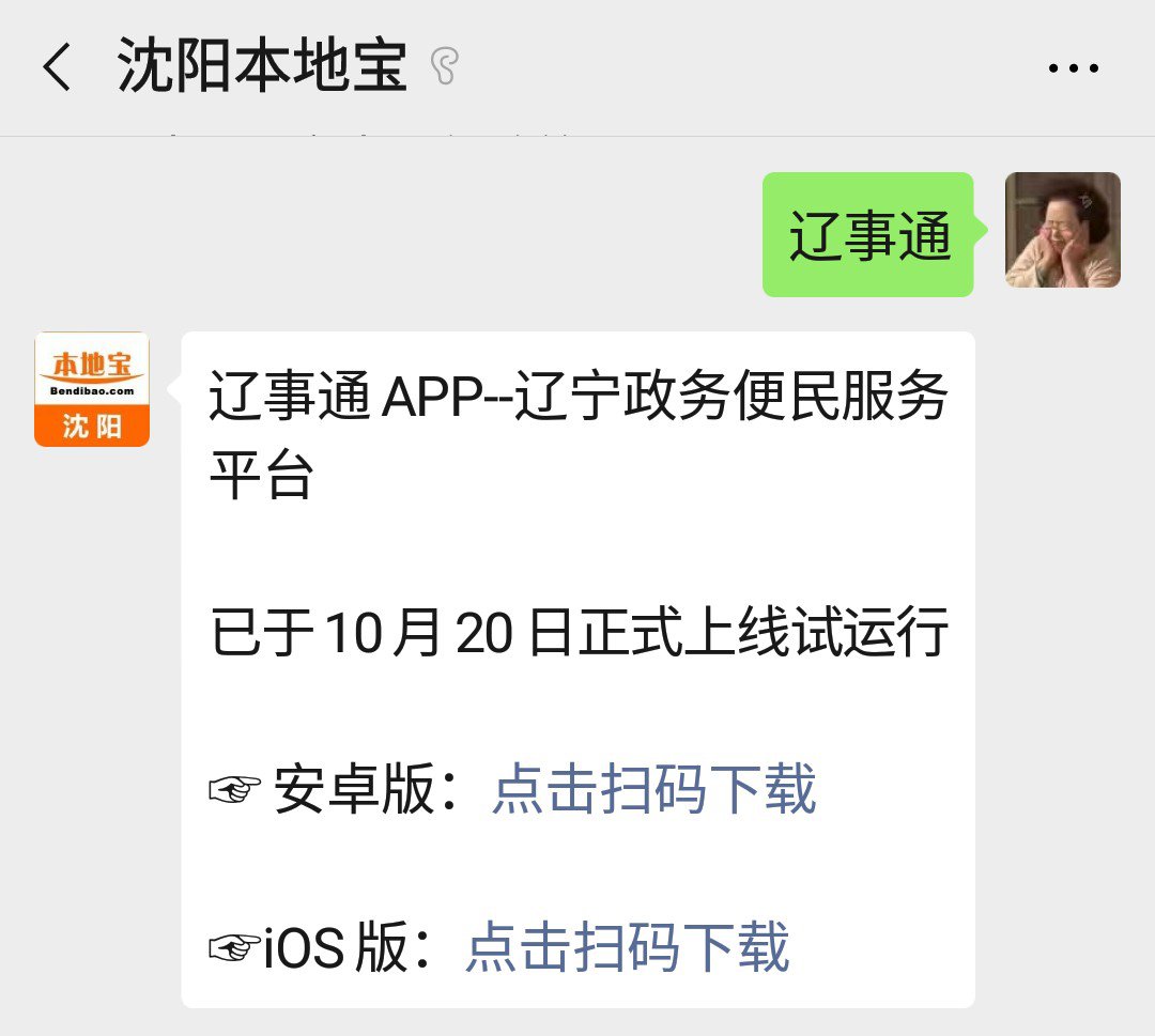 辽事通app下载