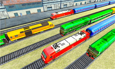 疯狂城市火车驾驶模拟器游戏