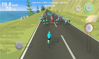 职业自行车竞速模拟游戏