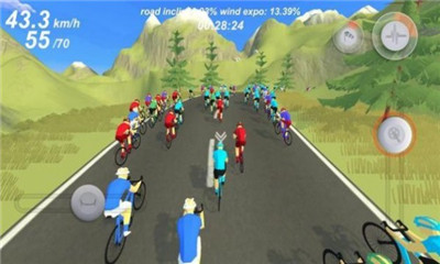 职业自行车竞速模拟游戏