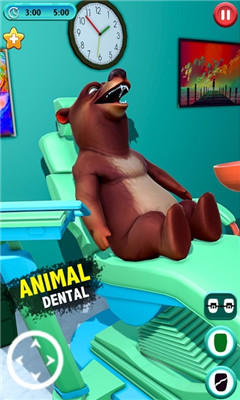 疯狂动物牙医游戏