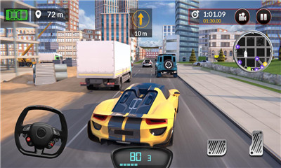 加速驾驶模拟器游戏