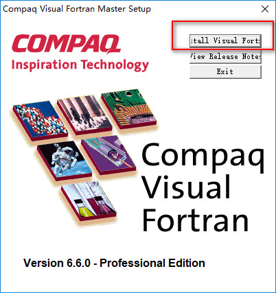 Fortran编译器CompaqVisualFortran6.6B版