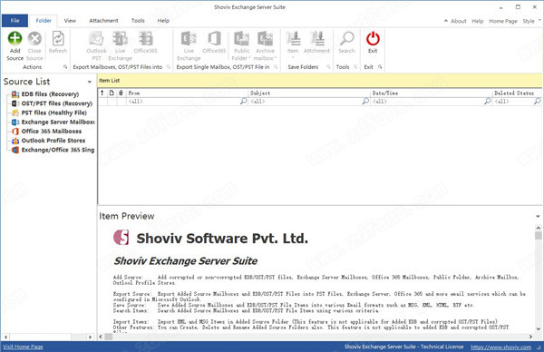Shoviv Exchange Server Suite官方版