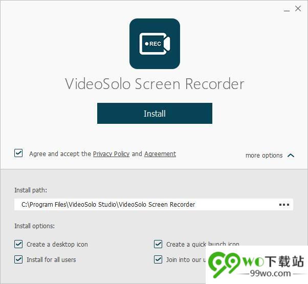 VideoSolo Screen Recorder v1.1.30 免费版