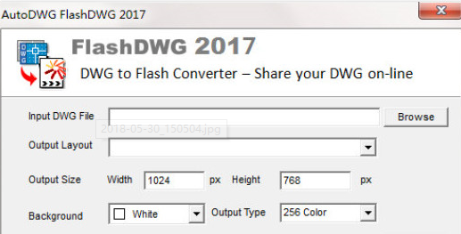 AutoDWGFlashDWG(DWG转Flash工具)