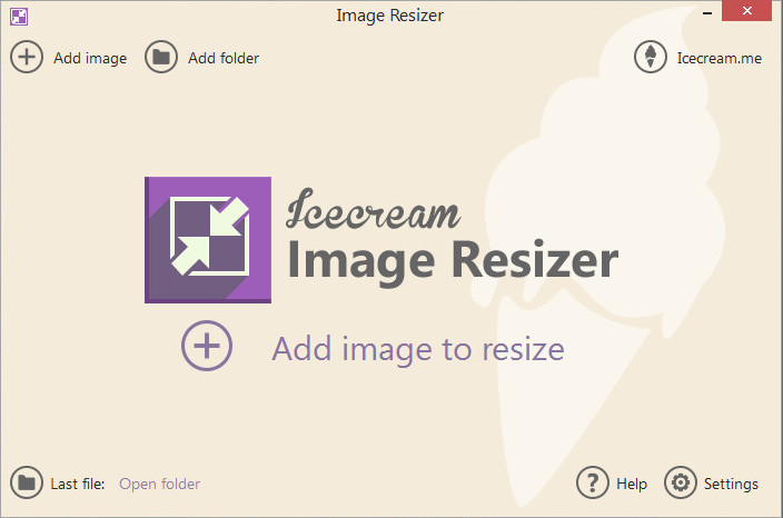 IcecreamImageResizer(批量修改图片大小软件)v1.0