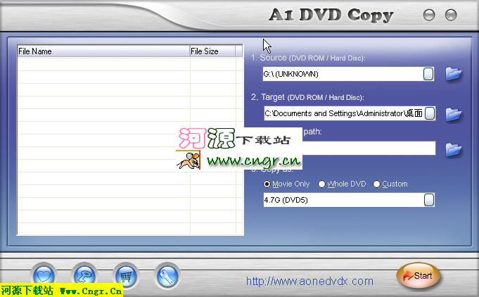 A1DVDCopy精致的DVD复制工具v1.5.1